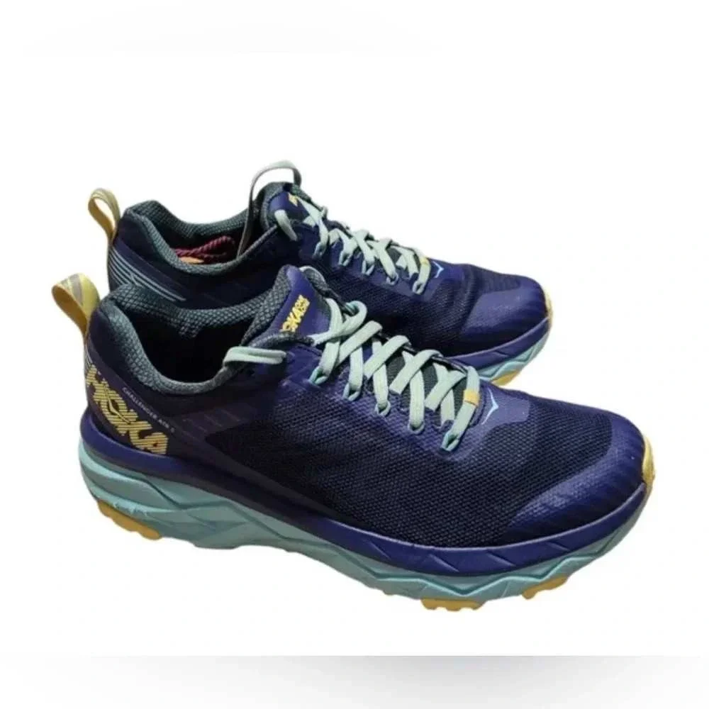 Hoka One One Challenger ATR 5 Womens Trail Running Shoes Blue Mallard 1104094